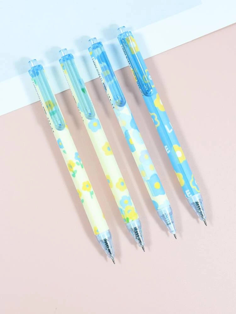 Moka Yellow Rose Gel Pen Set