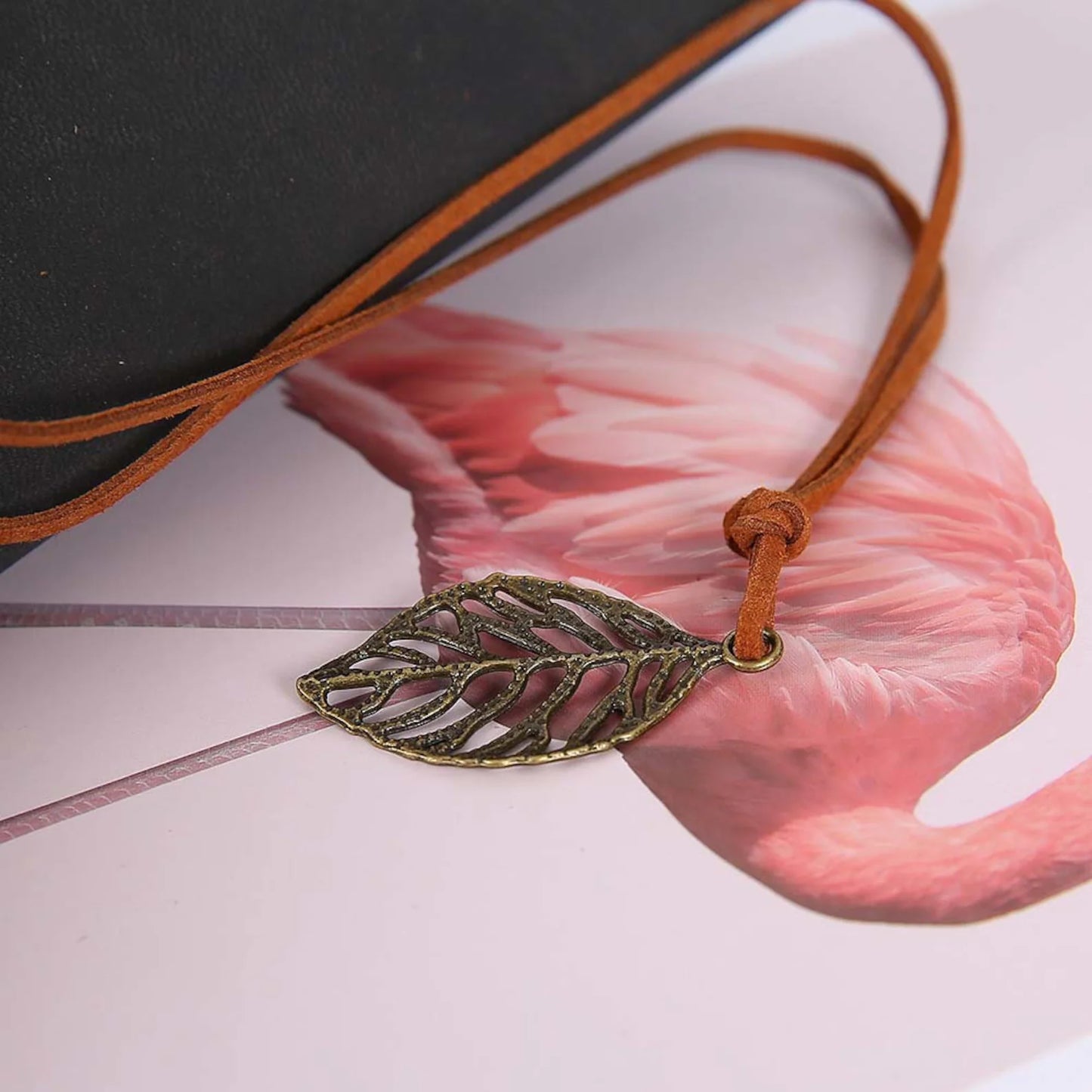 Leaf Leather Notebook