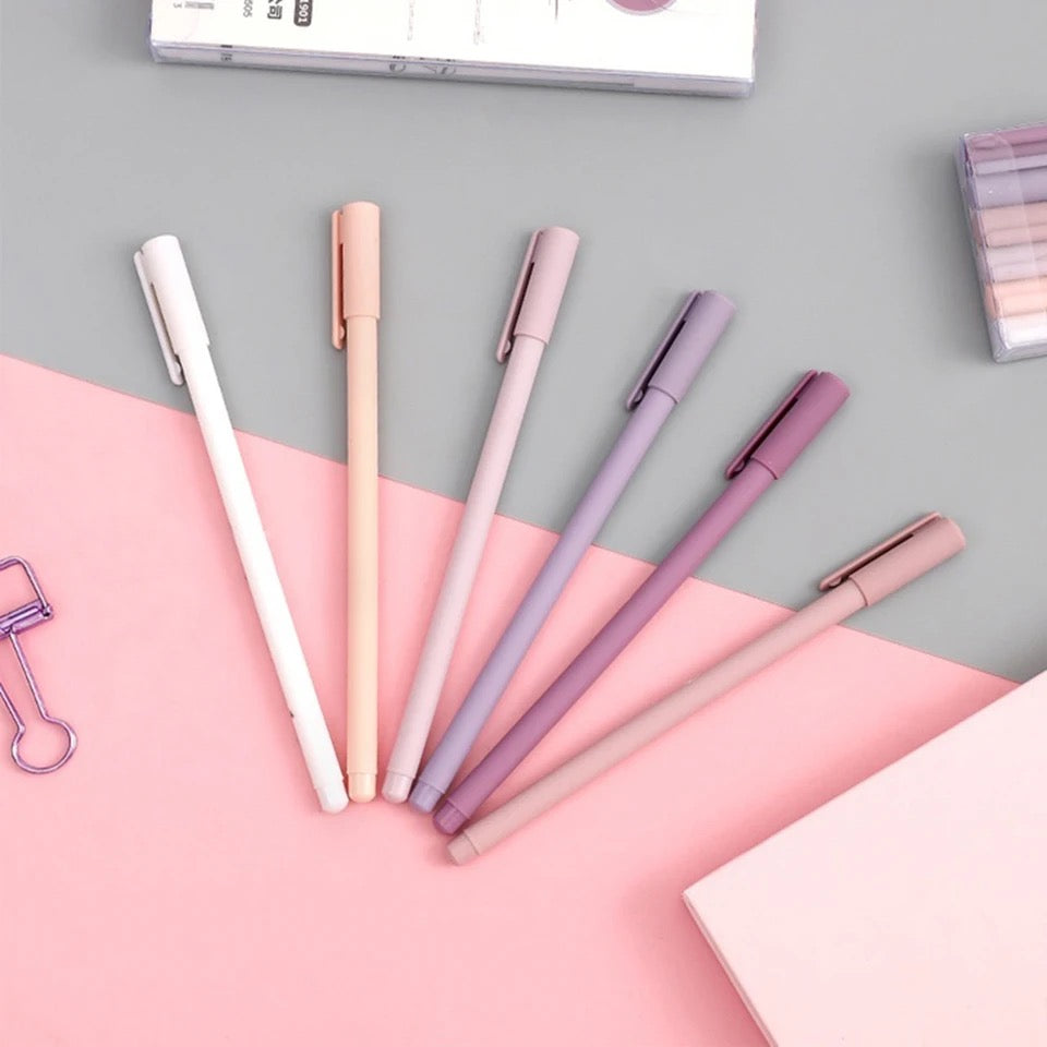 Purple Gradient Gel Pen Set