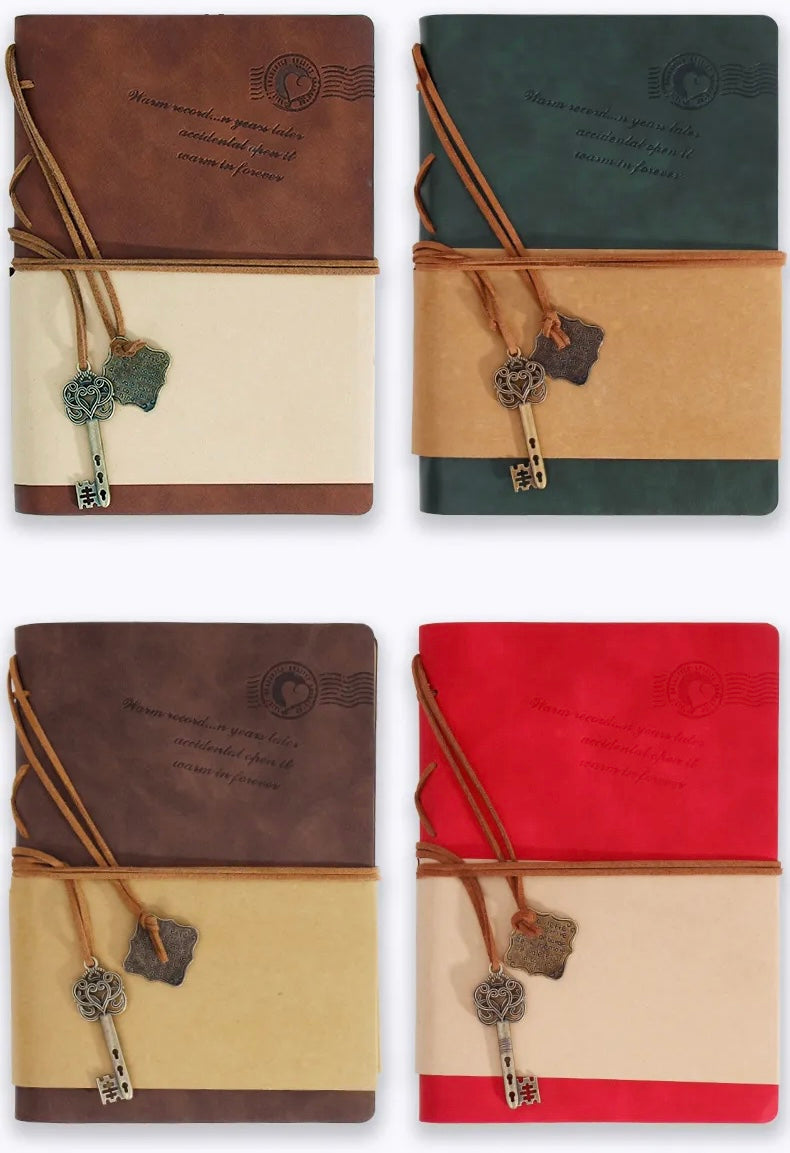 Key Leather Journal Notebook