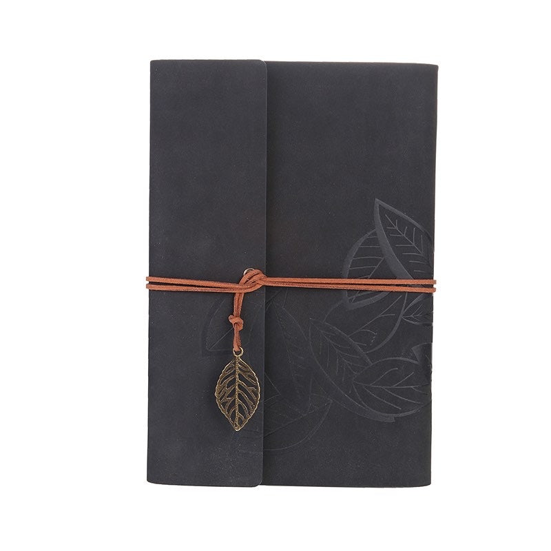 Leaf Leather Notebook