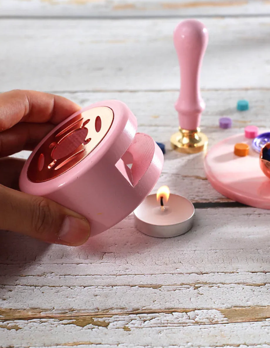 Sealing Wax Burner and Spoon Set