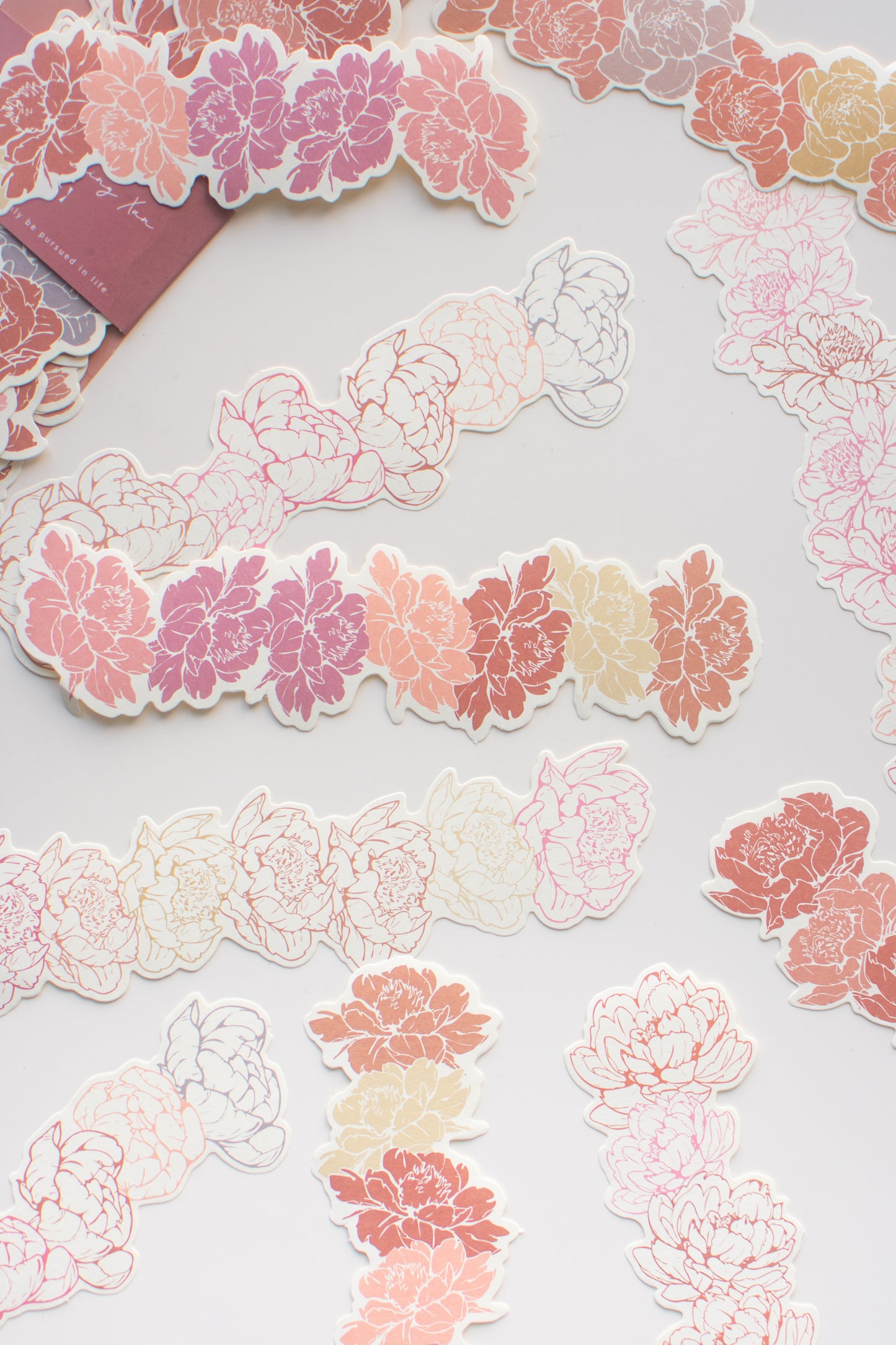 Floral Journal Paper