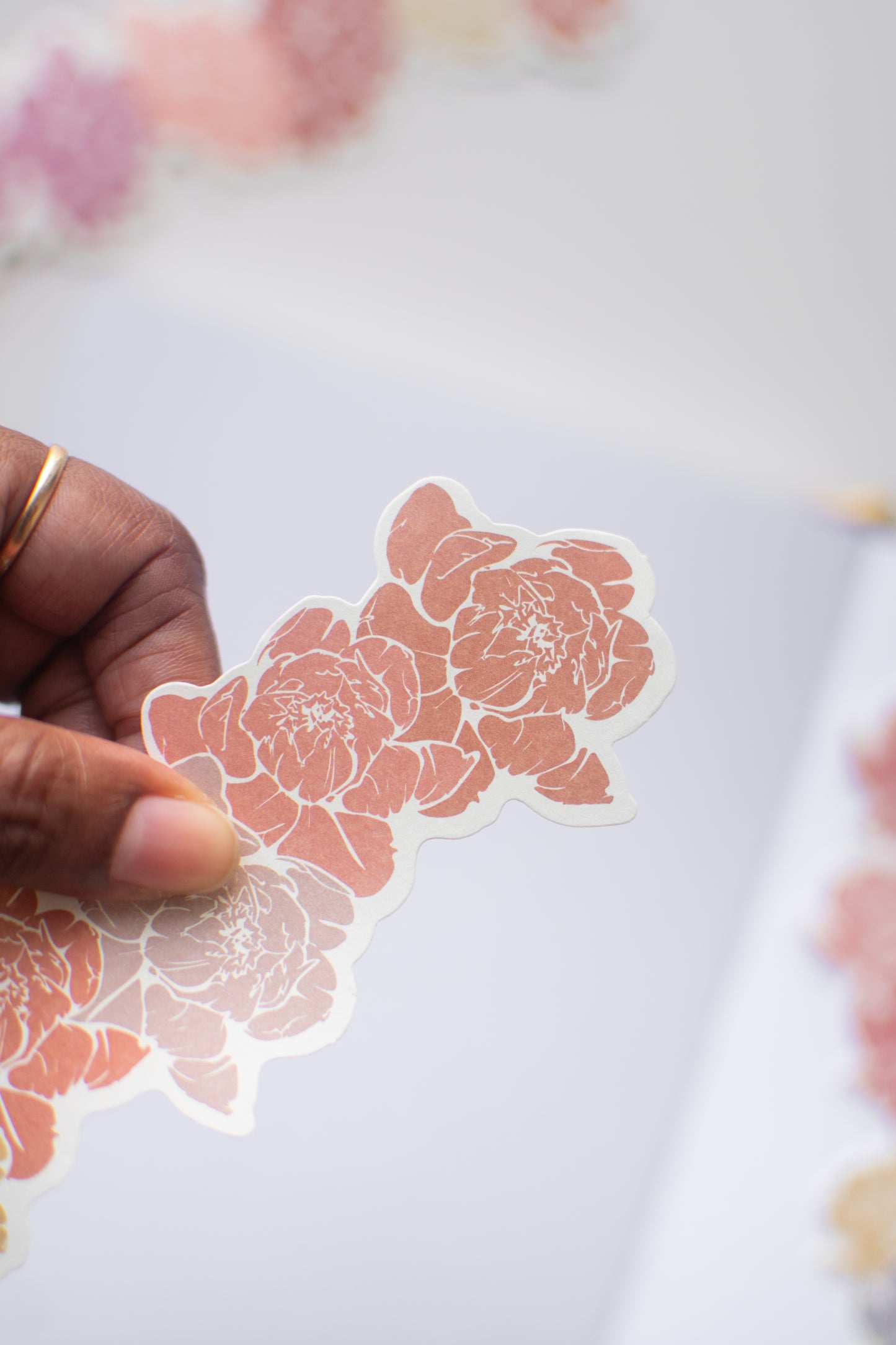 Floral Journal Paper