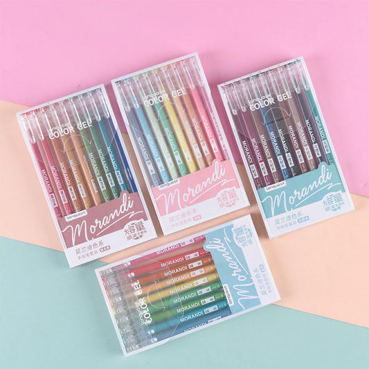 Morandi Gel Pen Set