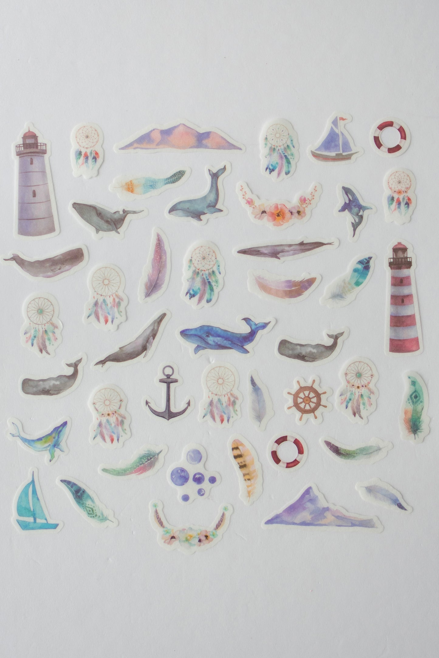 Ocean Whale Stickers