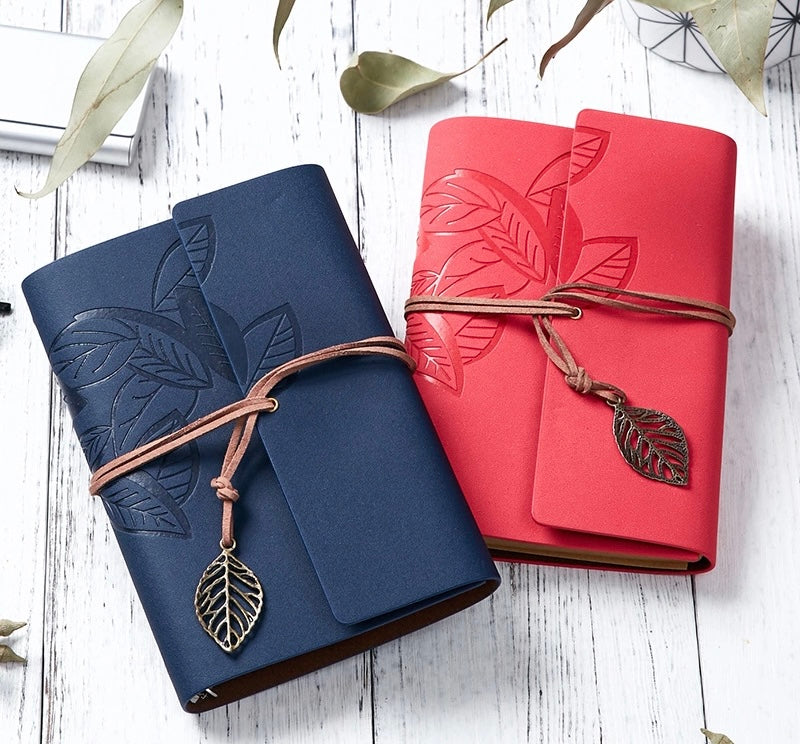Leaf Leather Notebook