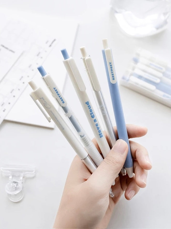 Rosy Posy Nature Gel Pen Set