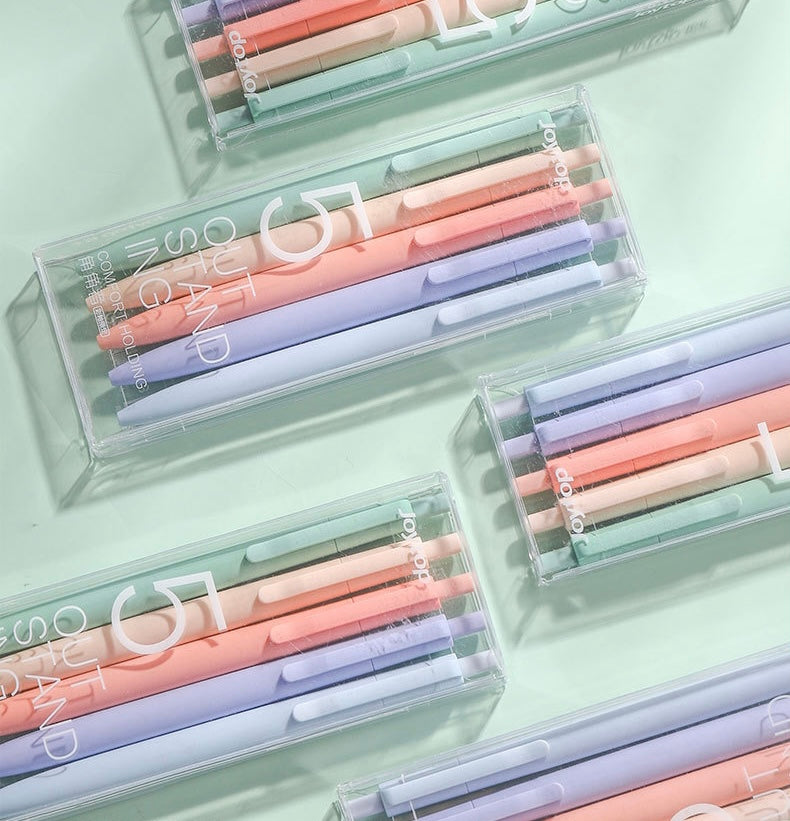 JoyTop Colored Glaze Gel Pen Set