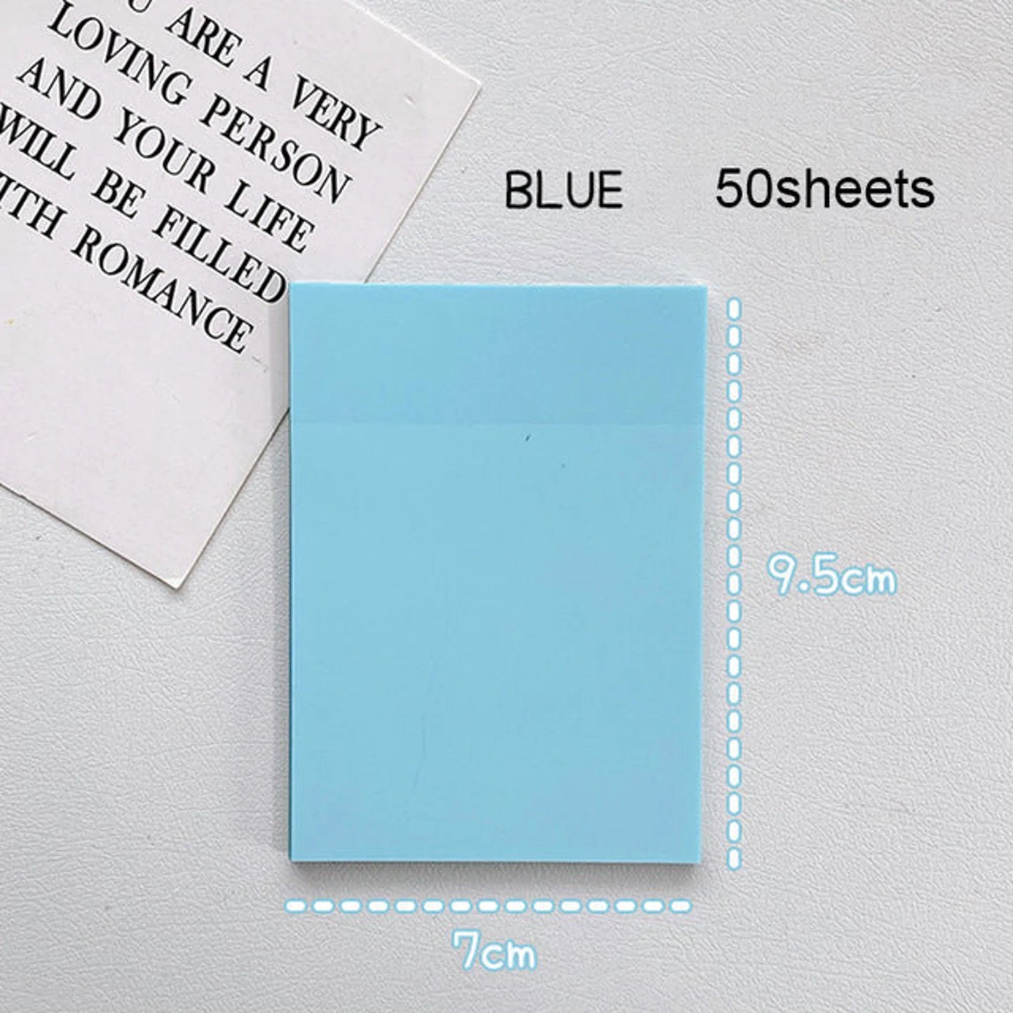 Pastel Transparent Sticky Notes