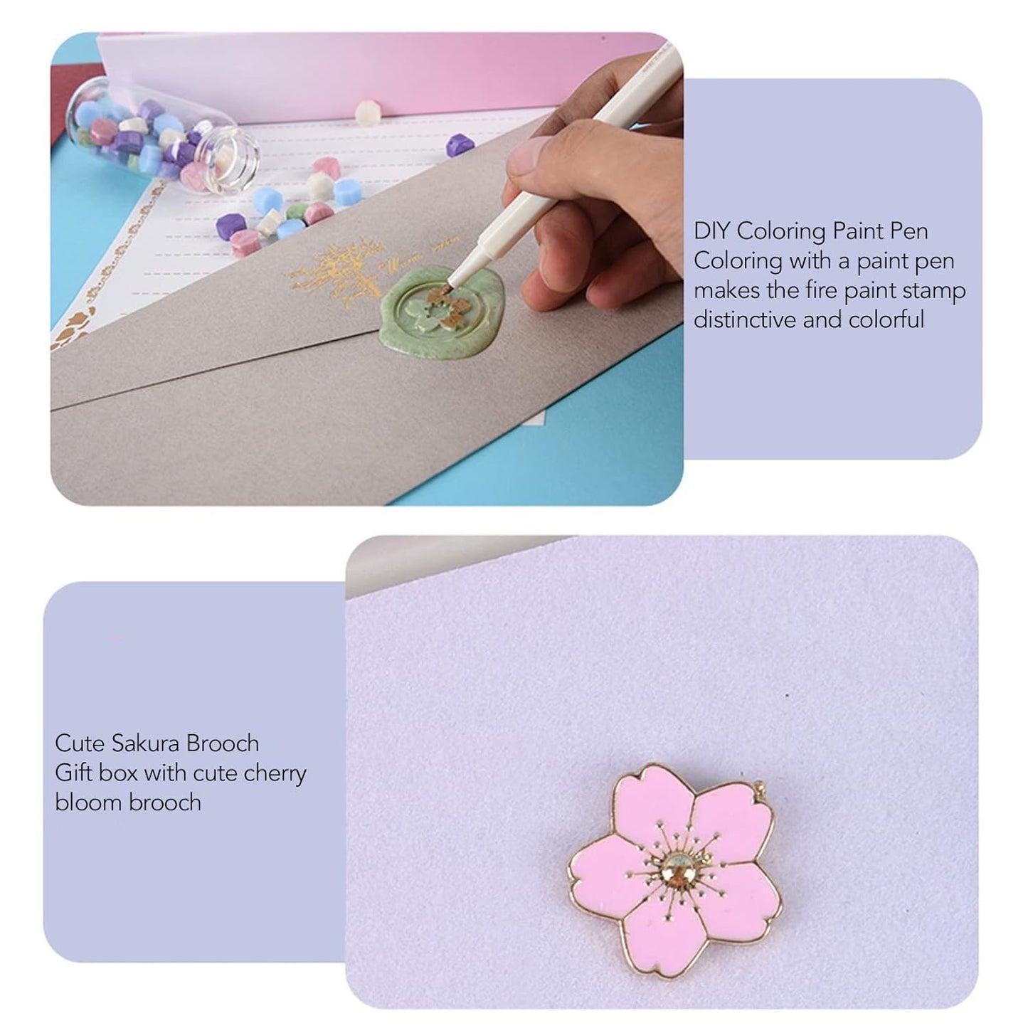 Spring Wax Seal Stamp Kit