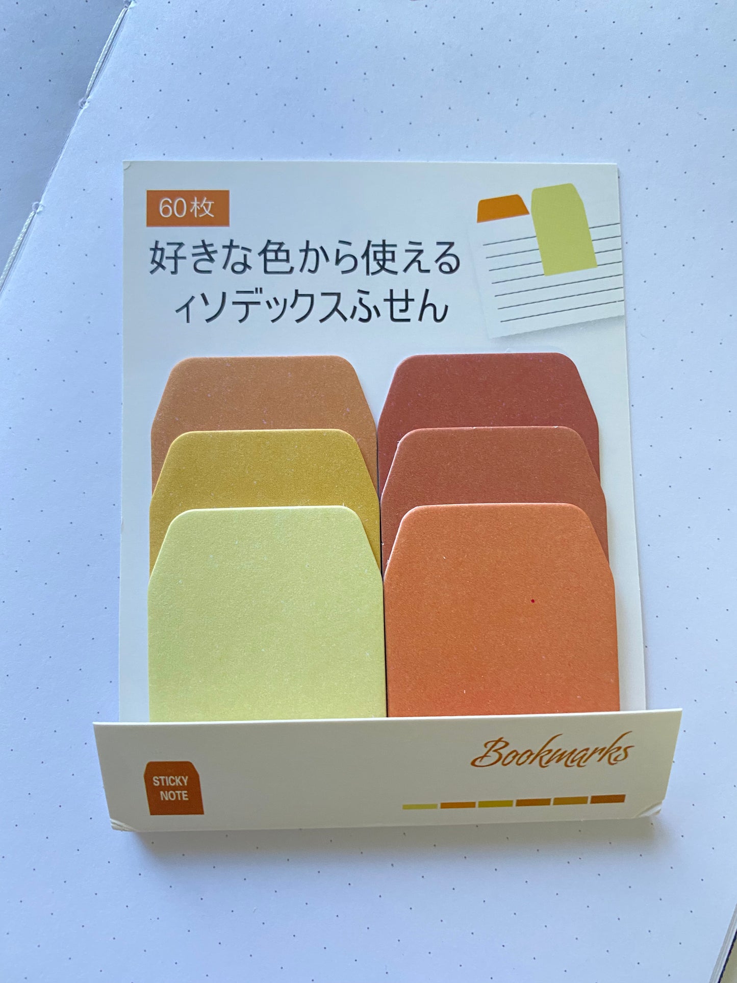 Index Tab Sticky Notes
