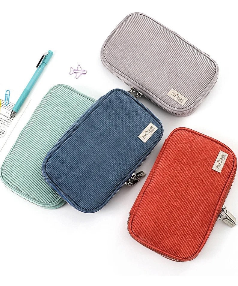 Kokuyo Corduroy Pan Pencil Case