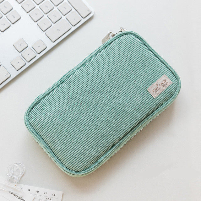 Kokuyo Corduroy Pan Pencil Case