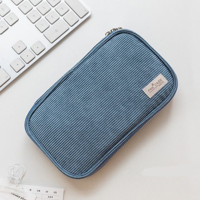 Kokuyo Corduroy Pan Pencil Case
