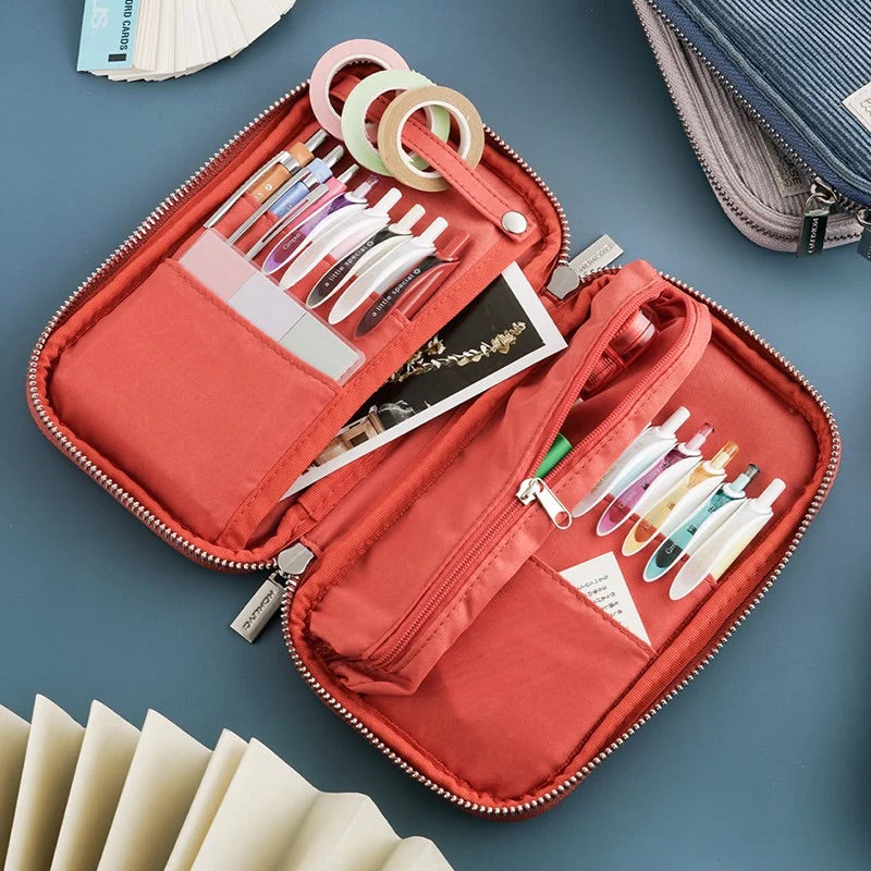 Kokuyo Corduroy Pan Pencil Case