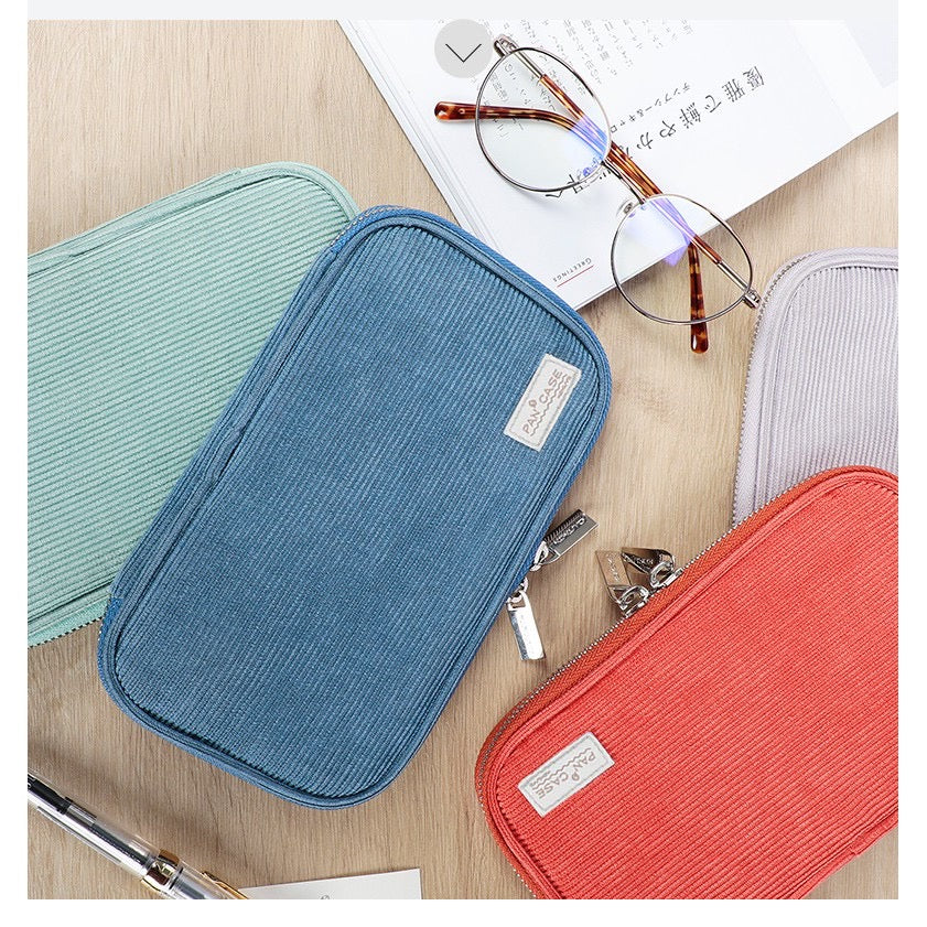 Kokuyo Corduroy Pan Pencil Case