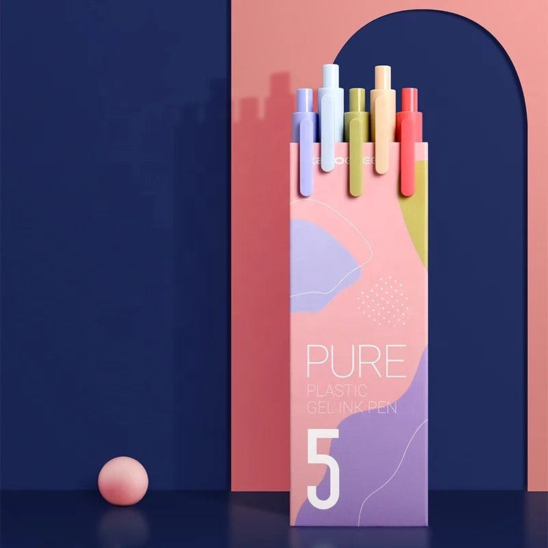 Kaco Pure Gel Pen Set Morandi