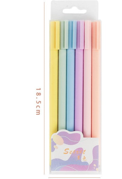 Pastel Gradient Gel Pen Set