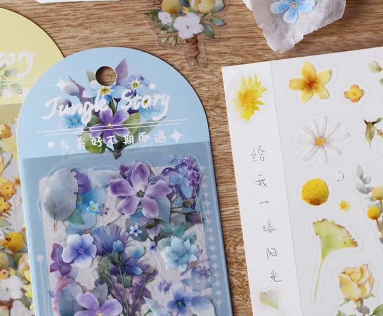 Floral Jungle Story Stickers