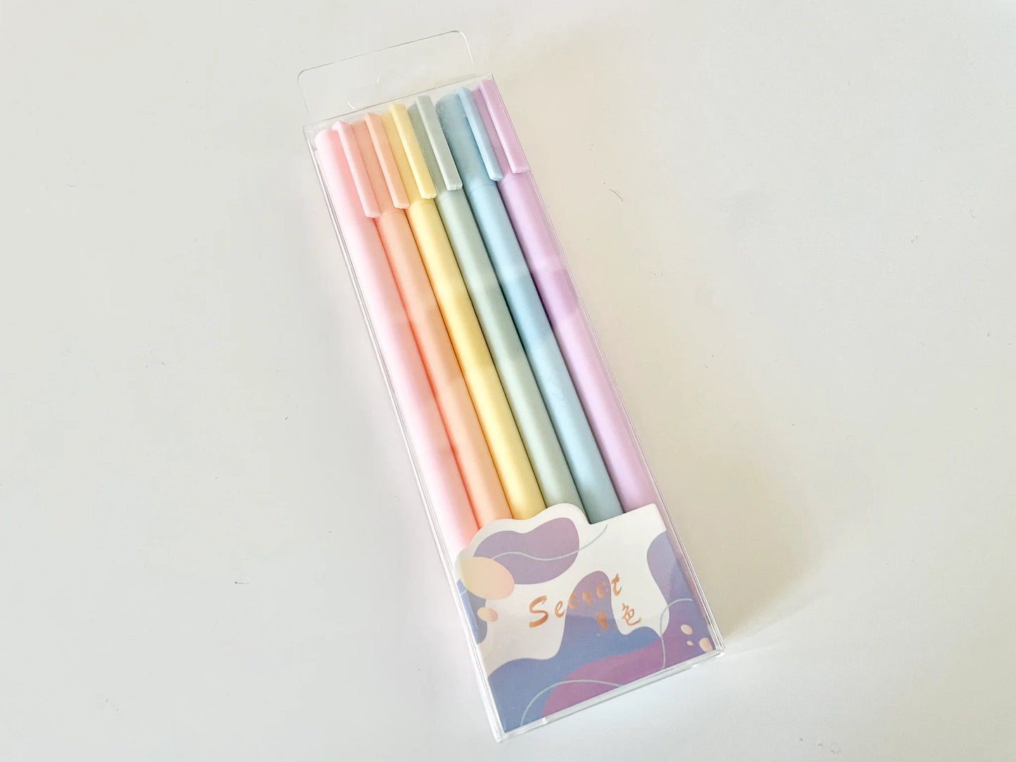 Pastel Gradient Gel Pen Set
