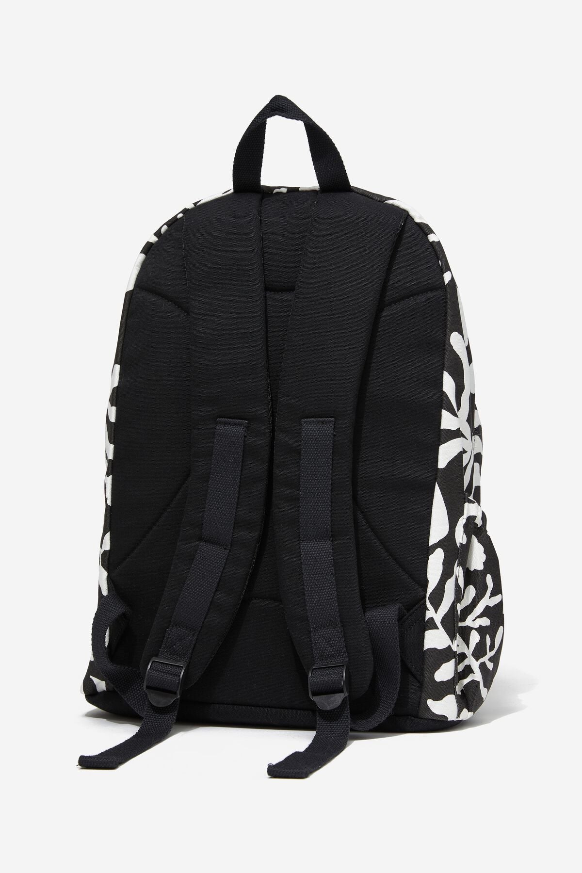Typo Abstract Foliage Backpack