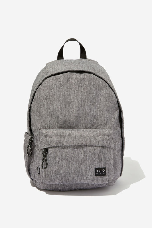 Typo Urban Grey Crosshatch Backpack