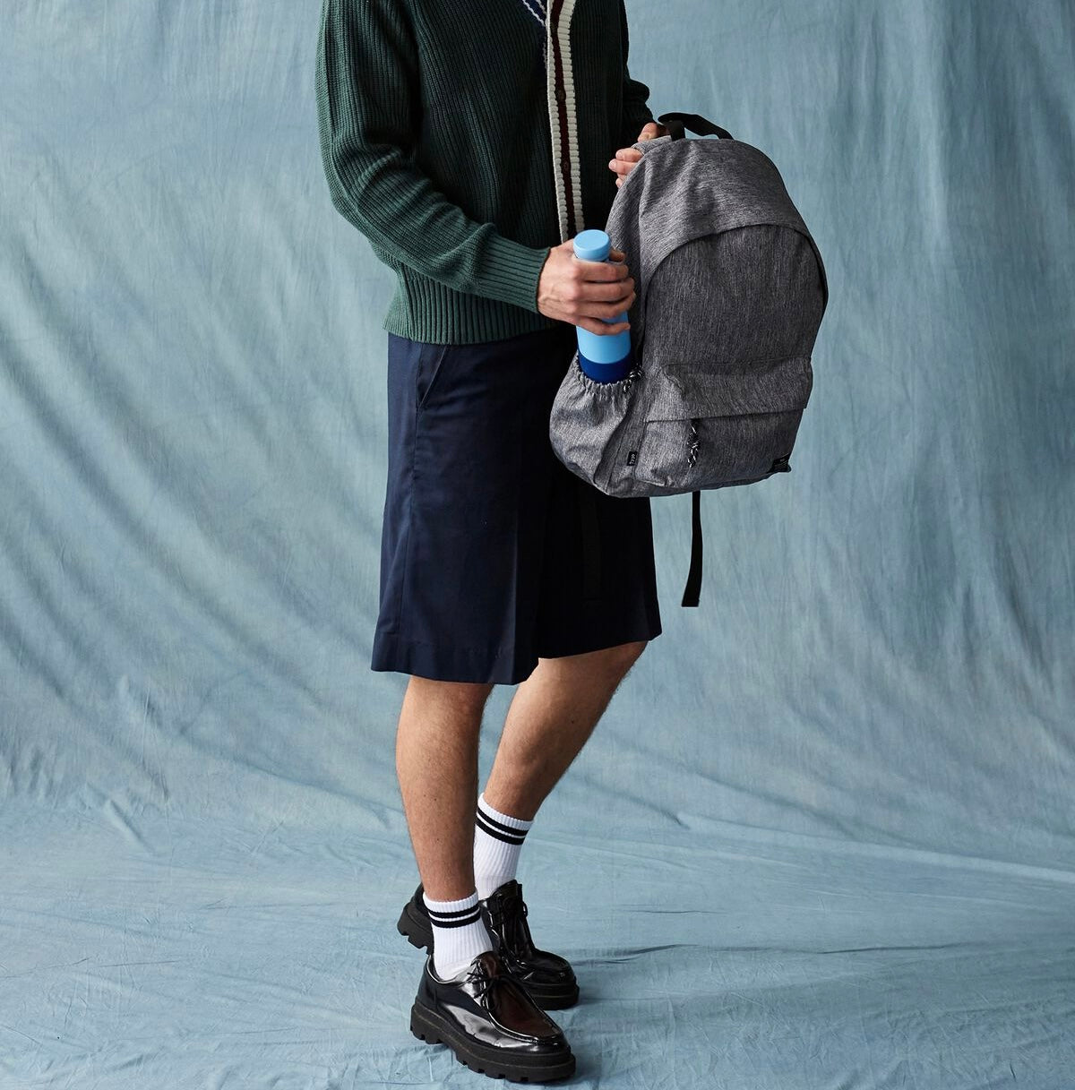Typo Urban Grey Crosshatch Backpack