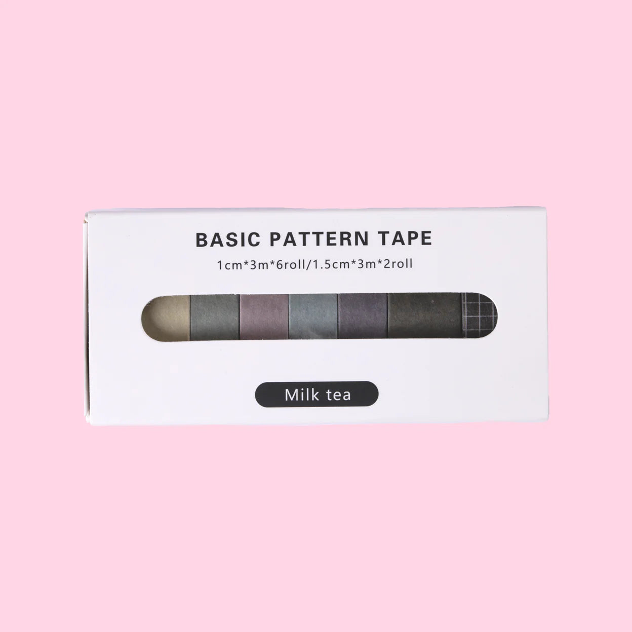 Milk Tea Washi Tape Set
