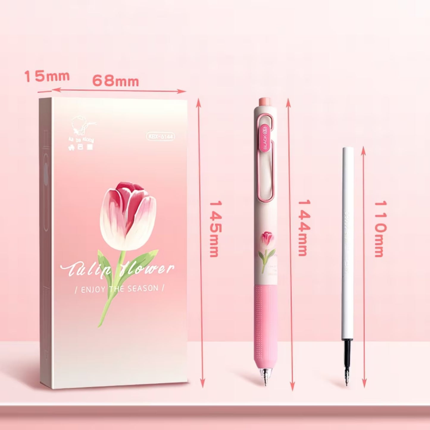 Tulip Gel Pen Set