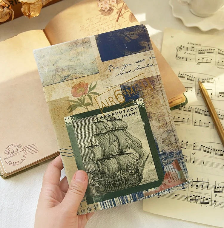 Vintage Hardcover Notebook