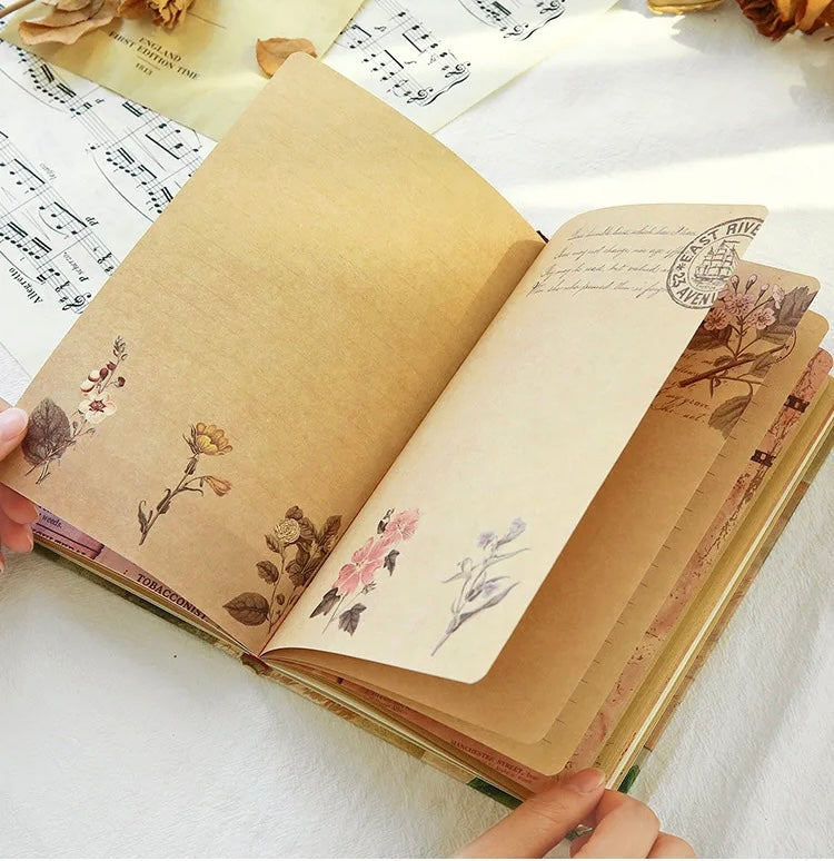 Vintage Hardcover Notebook