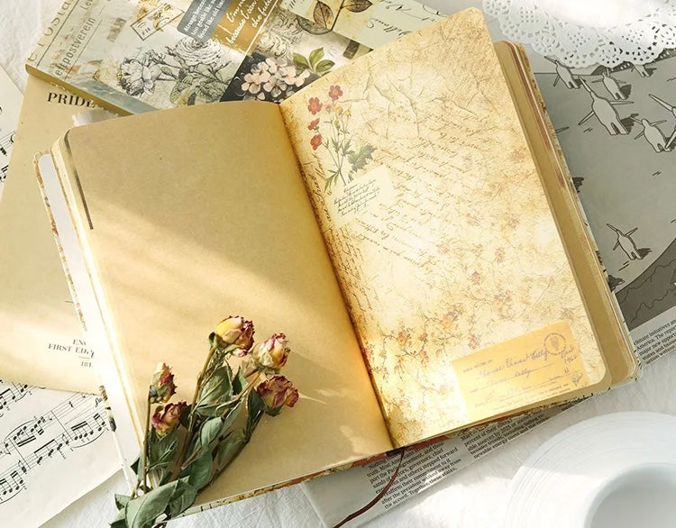 Vintage Hardcover Notebook