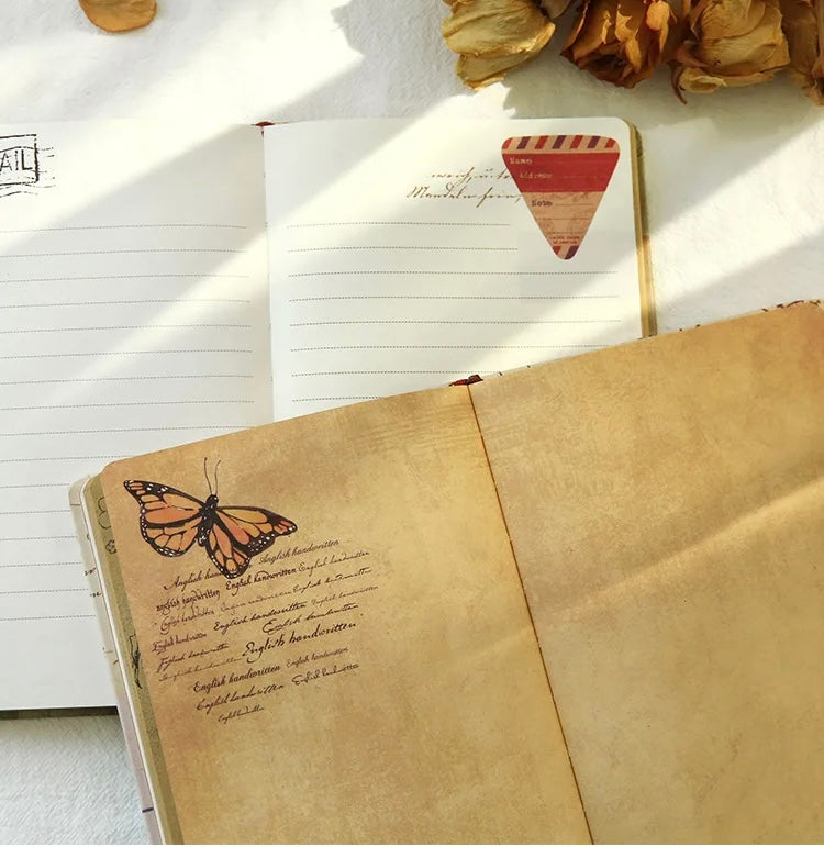 Vintage Hardcover Notebook