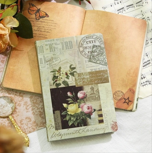 Vintage Hardcover Notebook