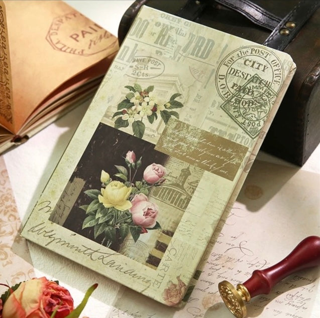 Vintage Hardcover Notebook