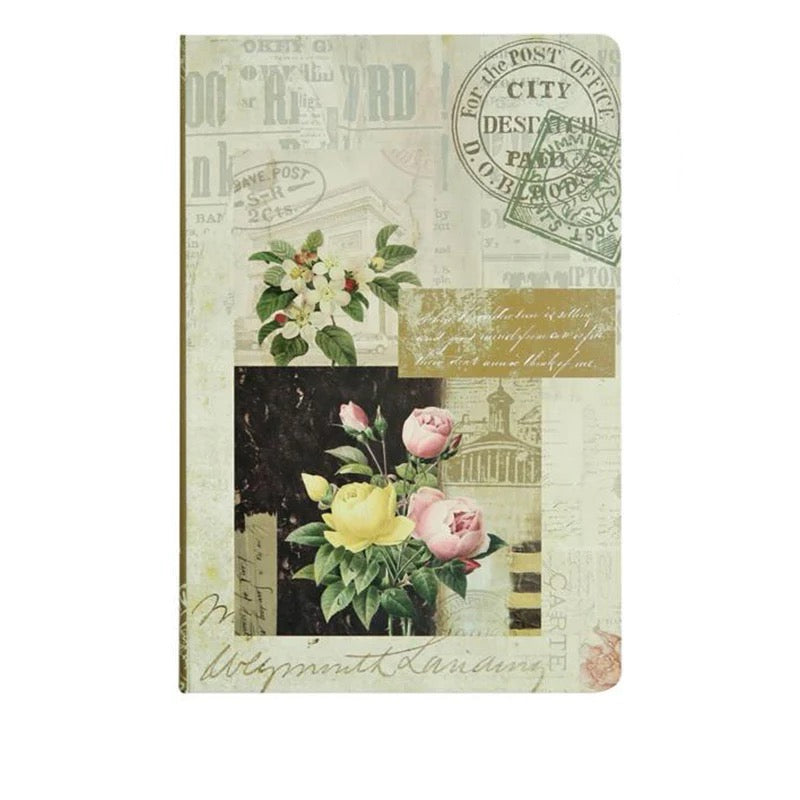 Vintage Hardcover Notebook