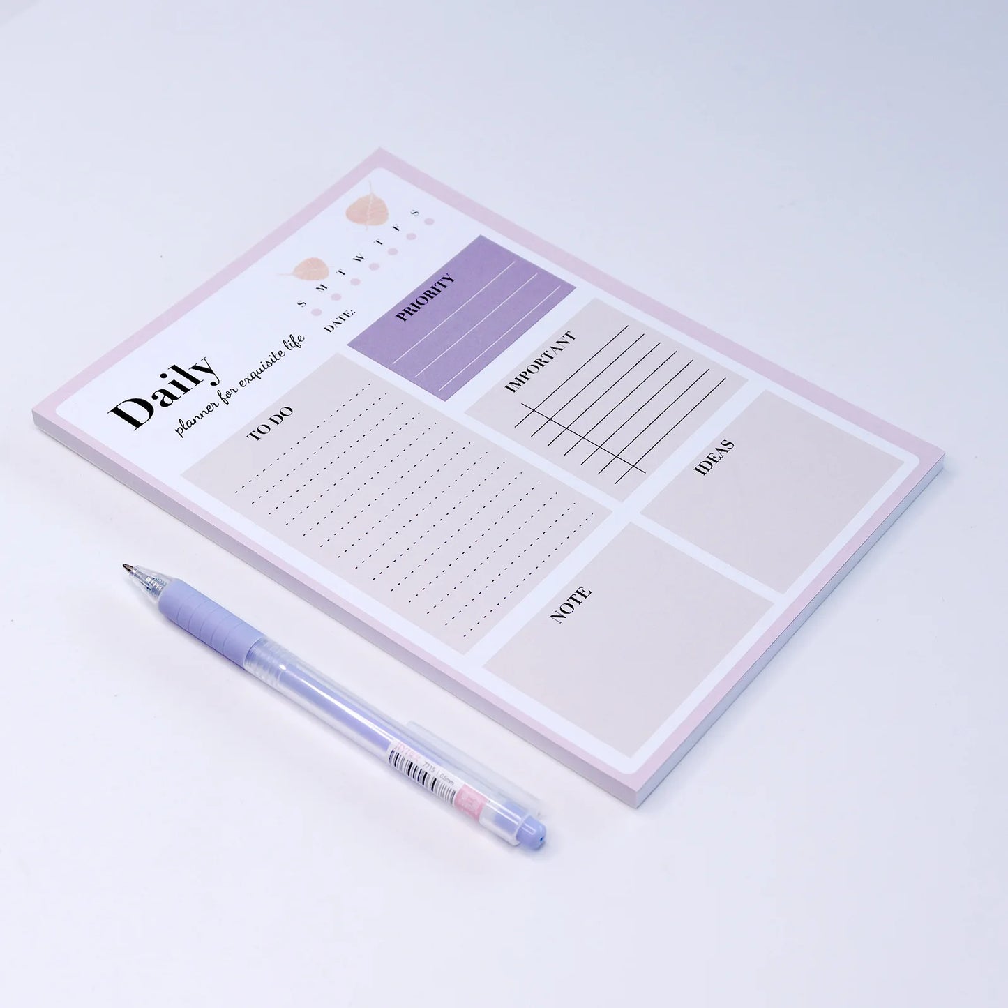 Planner Note Pad Tear Off