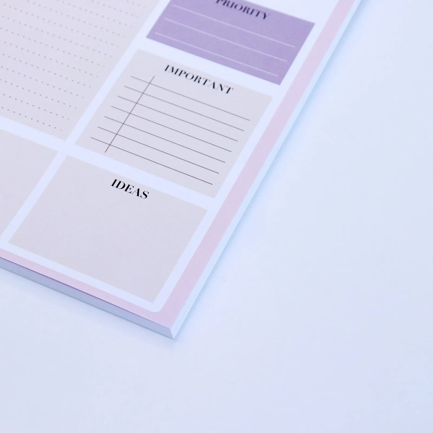 Planner Note Pad Tear Off