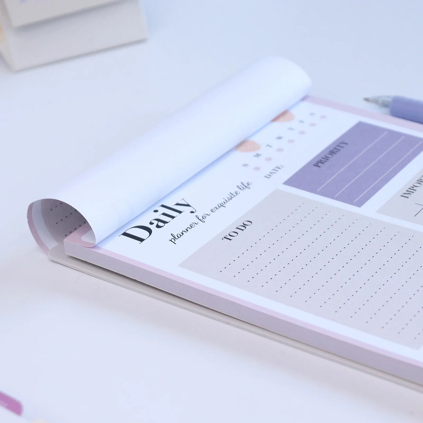 Planner Note Pad Tear Off