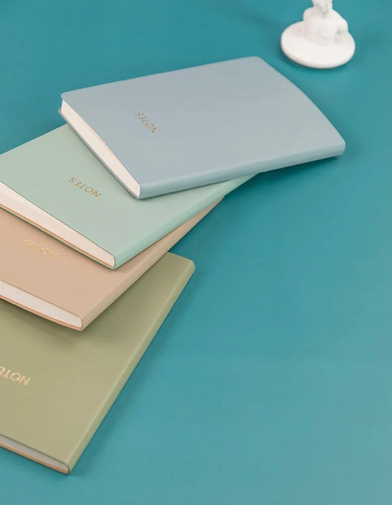Pastel Leather Notebook