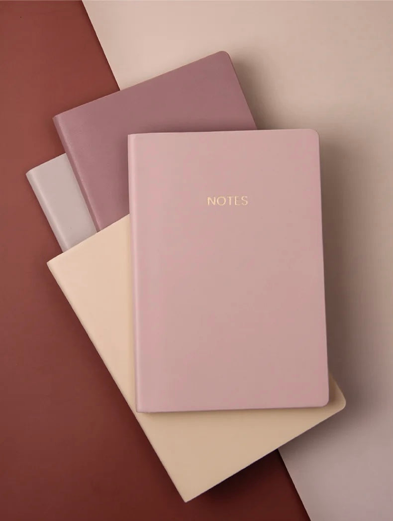 Pastel Leather Notebook