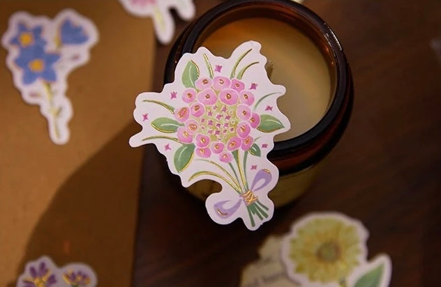 Flower Boquet Stickers