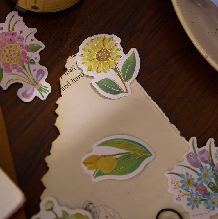 Flower Boquet Stickers