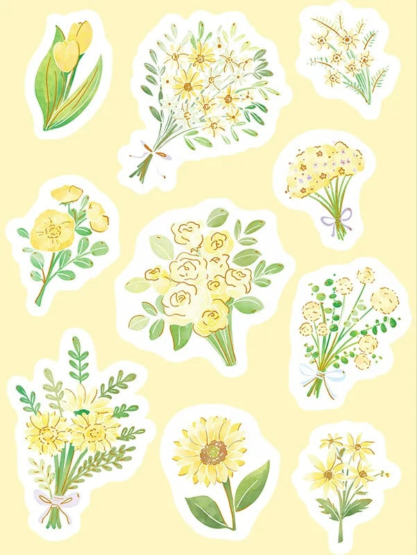 Flower Boquet Stickers