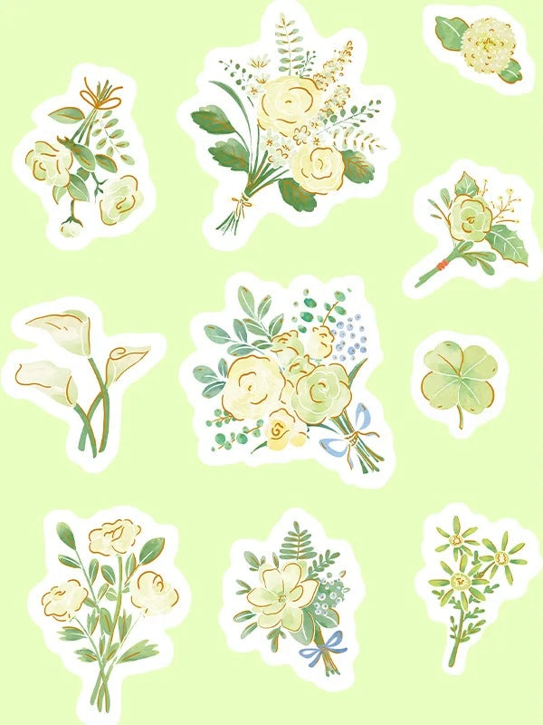 Flower Boquet Stickers