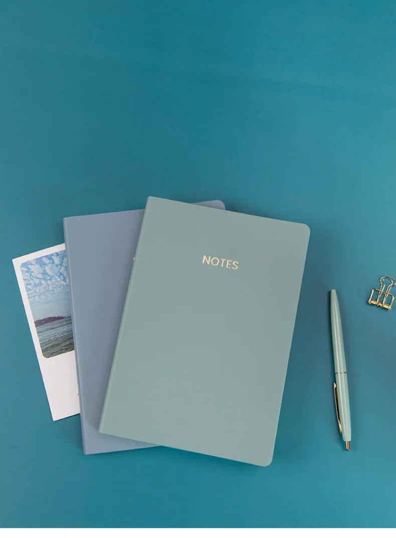 Pastel Leather Notebook
