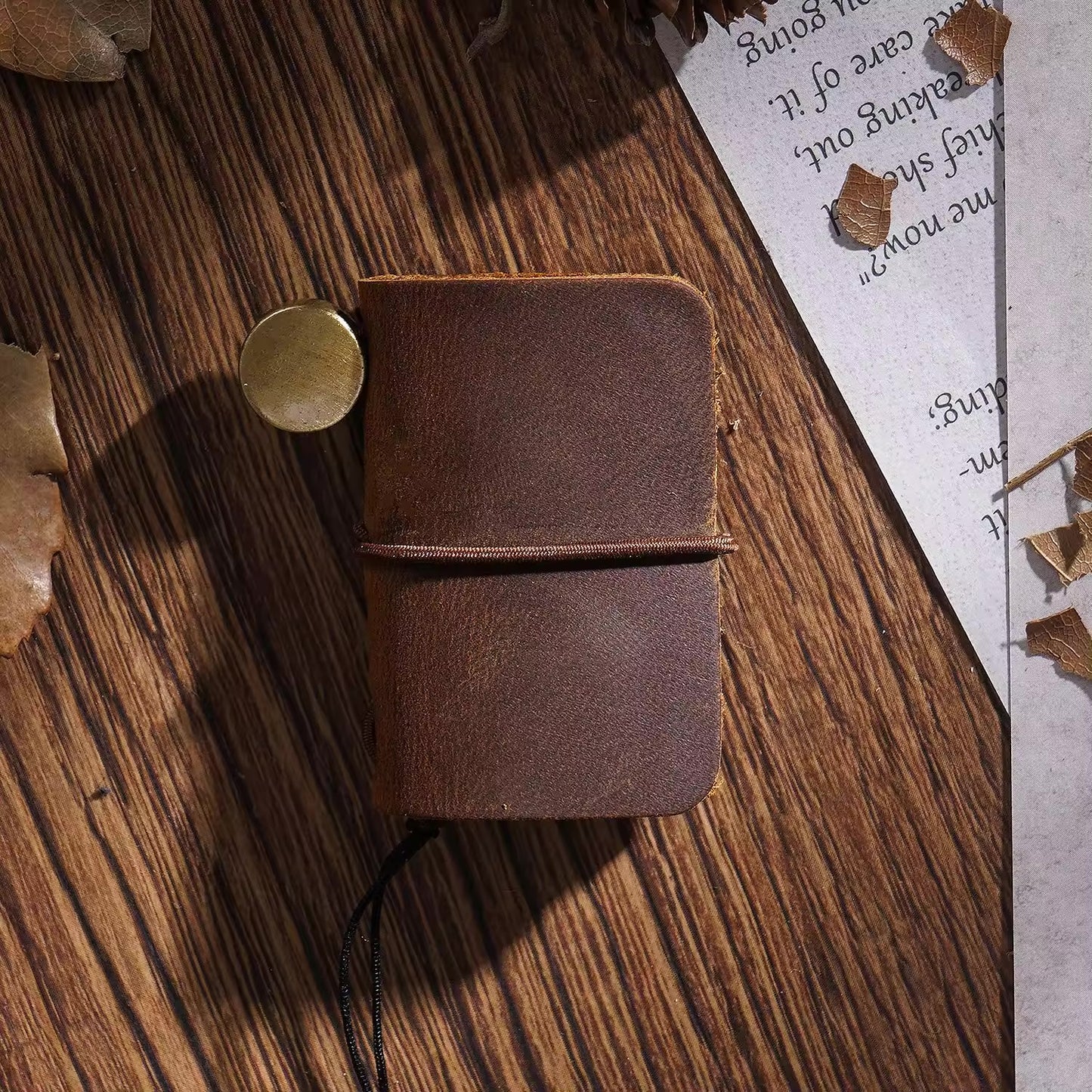 Mini Leather Journal