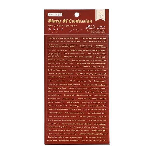 Quote Stickers