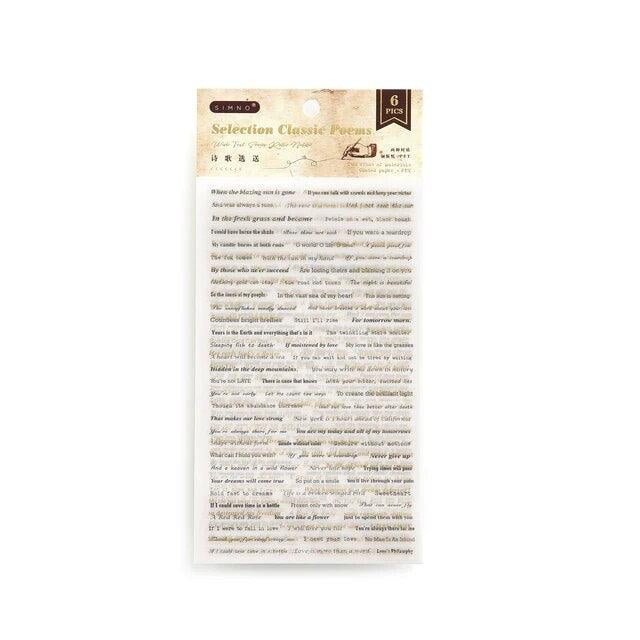 Quote Stickers